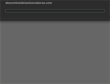 Tablet Screenshot of descontosideiasinovadoras.com